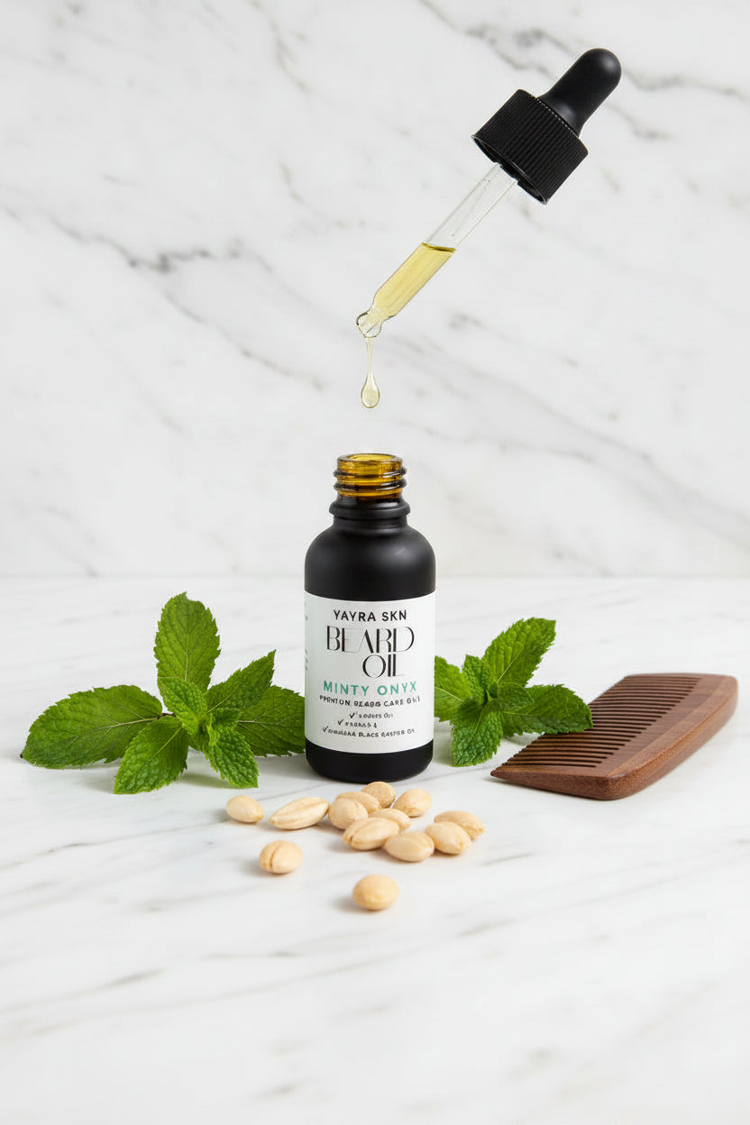 Minty Onyx Beard Oil - 1oz YAYRA SKN