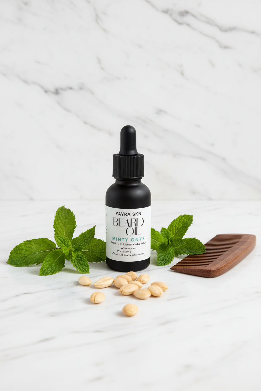 Minty Onyx Beard Oil - 1oz YAYRA SKN
