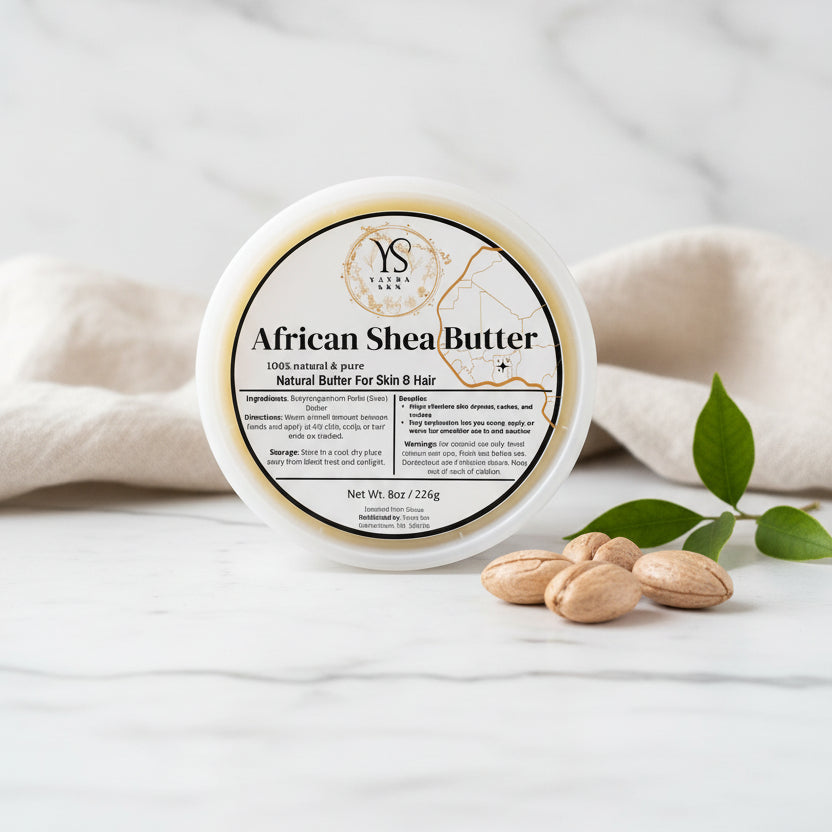 African Shea Butter - 8oz YAYRA SKN