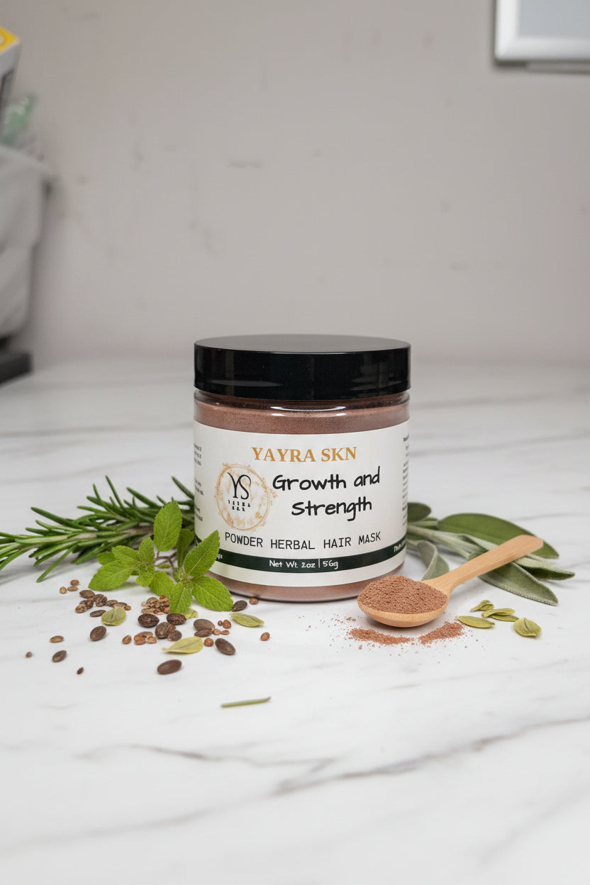 Growth and Strength Hair Mask - 2oz YAYRA SKN