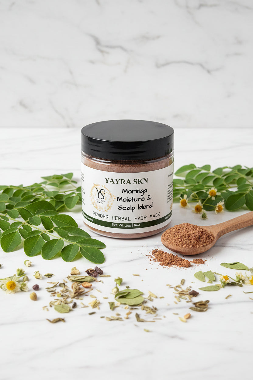 Moringa Scalp Moisturizer Hair Mask -2oz YAYRA SKN