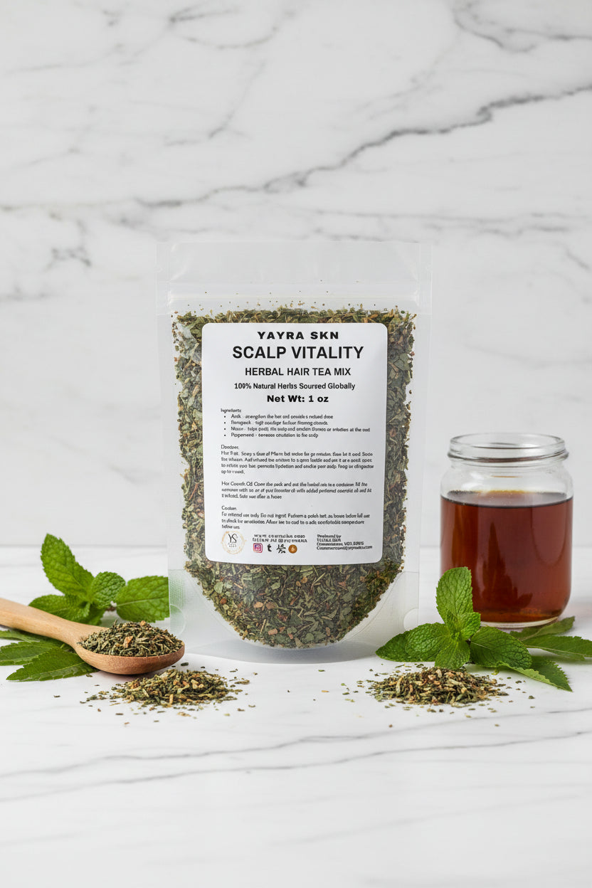 Scalp Vitality Hair Growth Tea Mix - 1oz YAYRA SKN