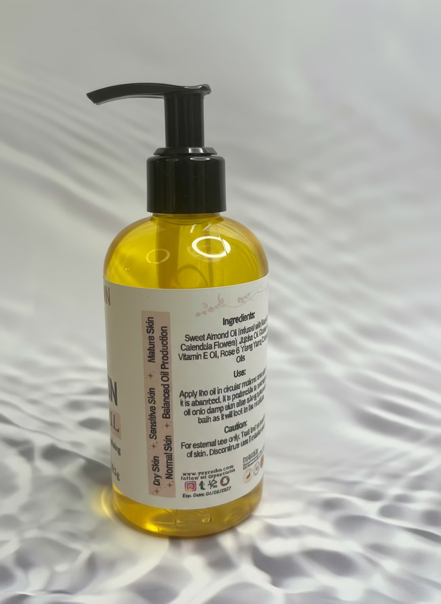 Rosy Rose Dry Skin Body Oil