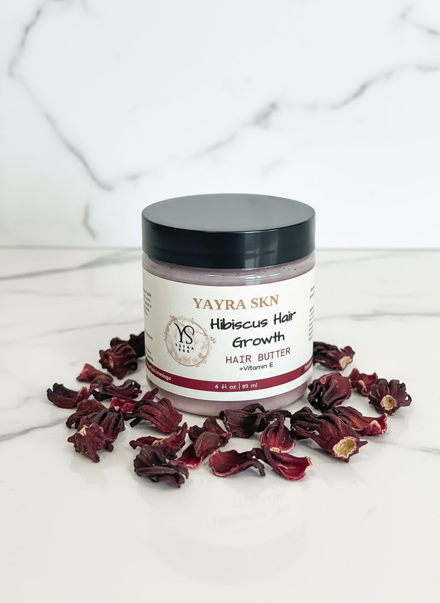 Hibiscus Hair Growth Hair Butter - 4oz