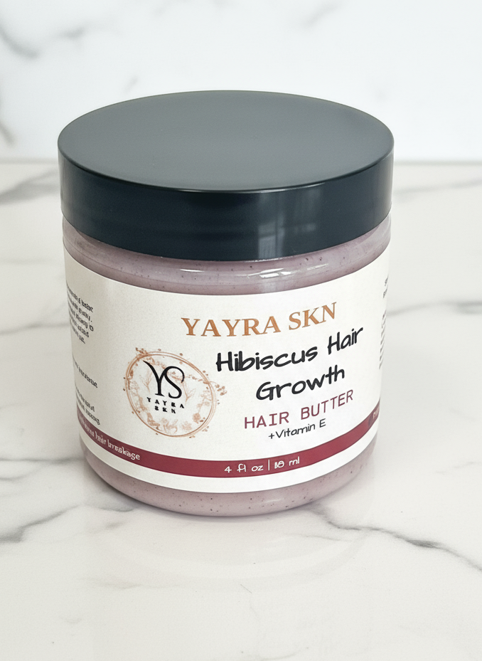 Hibiscus Hair Growth Hair Butter - 4oz
